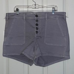 TORRID Gray Cargo Shorts